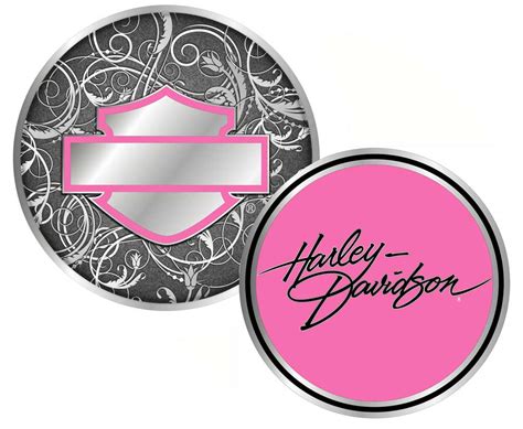 Tubular steel frame with a lustrous chrome plated finish. Harley-Davidson Pink Label Fliagree Bar & Shield Challenge ...