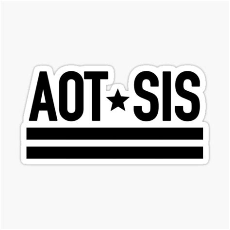 Aot Sis Sticker By Emilyawell Redbubble