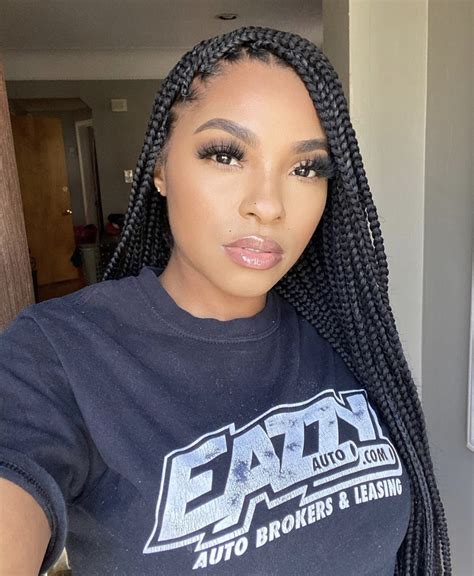 The Jumbo Knotless Braid Leads The Braided Hairstyles ... You can wear medium length hairstyles in.