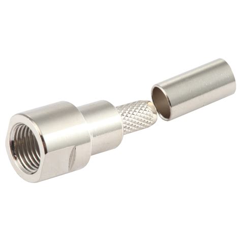 Fme Male Connector For Rg L Coaxial Cable Buy Online Powertec Telecommunications