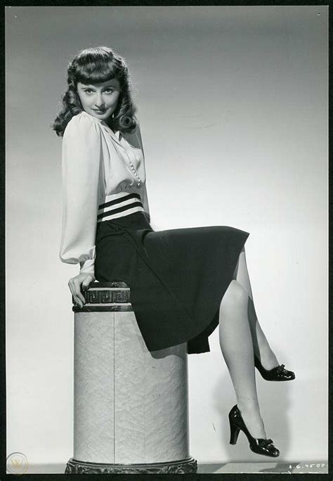 Barbara Stanwyck In Leggy Portrait Original Vintage 1930s Rko Photo