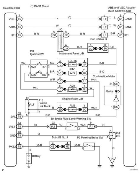 Brake Warning Light Wiring Diagram