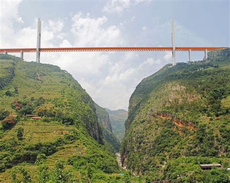 The ‘worlds Highest Bridge Opens In China News Archinect