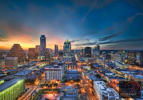 Austin Skyline Sunset | Last night I had the opportunity to … | Flickr