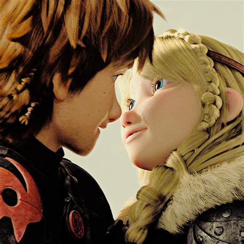 Image After Hiccstrid Kiss In Httyd2 How To Train Your Dragon