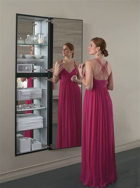 Instead of a traditional medicine cabinet, bill. Full Length Mirror Cabinet by Robern