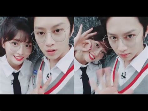 Y'all are upset about punz and andi because of their age gap? Super Junior's Heechul and Twice's Momo all sweet moments ...