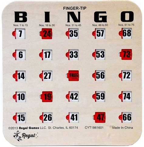 Set De 50 Cartas Para Bingo Regal Games Mercado Libre