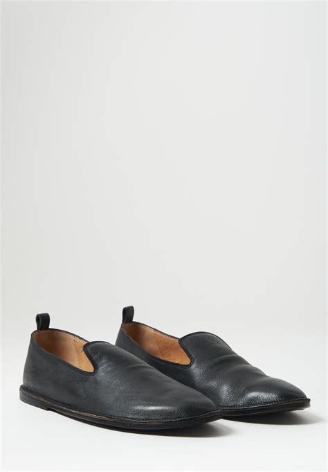 Marsèll Leather Strasacco Pantafola Shoe In Black Santa Fe Dry Goods