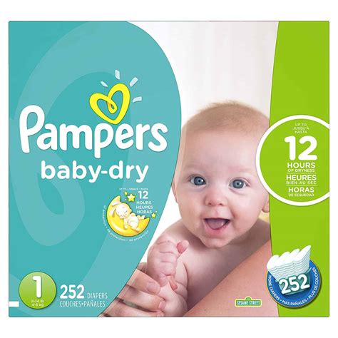Pampers Baby Dry Diapers Largest Box As Low As 2678
