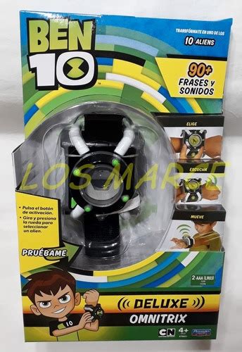 Reloj Ben 10 Omnitrix Deluxe Con 90 Frases Luces Sonidos 3568 QtHbd