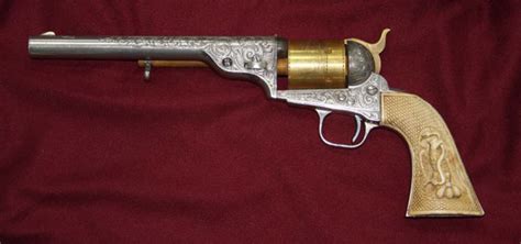 Rare 1882 Colt Open Top Ivory Handled Revolver Aims For Top Lot Honors