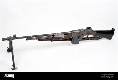 30 Browning Automatic Rifle Bar M1918 A Squad Automatic Developed