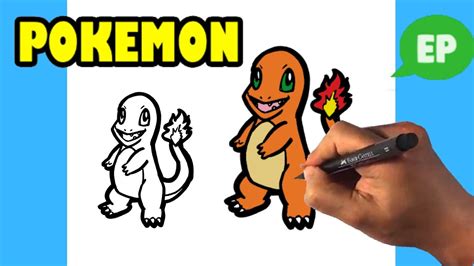 How To Draw Charmander Pokemon Easy Pictures To Draw