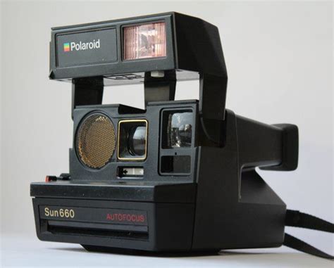 Vintage Polaroid Sun 660 Land Camera Instant Photo Polaroid Camera