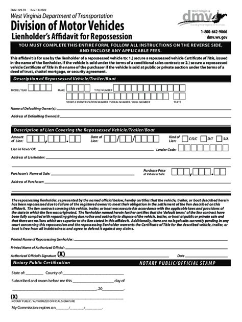 Forms Wv Division Of Motor Vehicles Wv Fill Out And Sign Online Dochub
