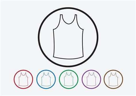 Apparel Shirt And T Shirt Icon Clothing Icons 646076 Vector Art At Vecteezy