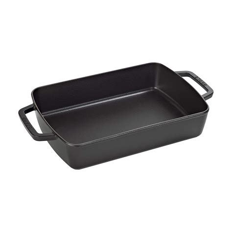 Tava Pentru Cuptor Fonta 30x20 Cm Black Staub KitchenShop