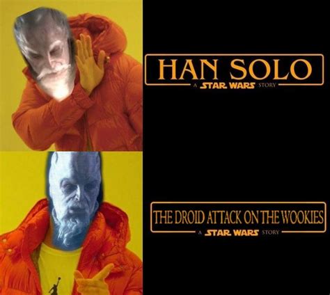 What About The Droid Attack On The Wookies Funny Star Wars Memes