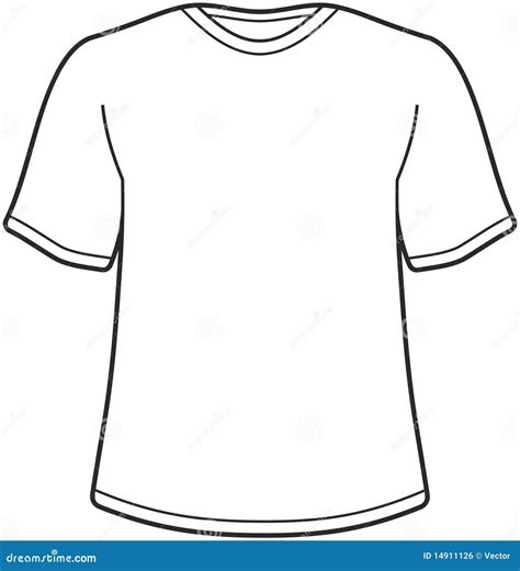 Men S T Shirt Illustration Stock Vector Illustration Of Shopping