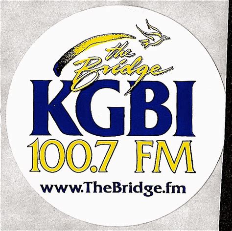 Radio Sticker Of The Day Kgbi
