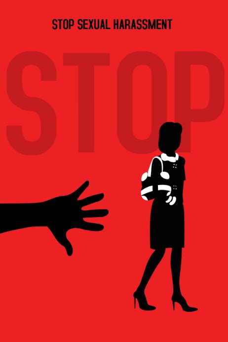 copy of stop sexual harassment postermywall