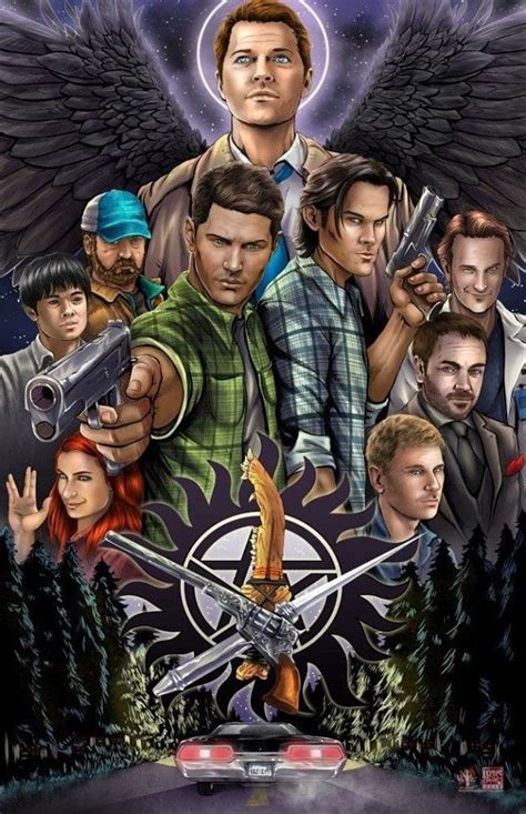 Supernatural Fan Art Supernatural Background Supernatural Poster