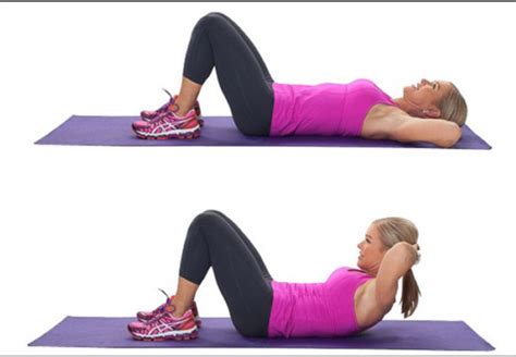 How To Do Crunches FITNESS BODYBUILDING VOLT