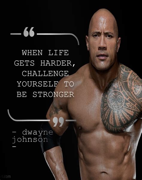 Dwayne Johnson Quote Motivational Poster Etsy