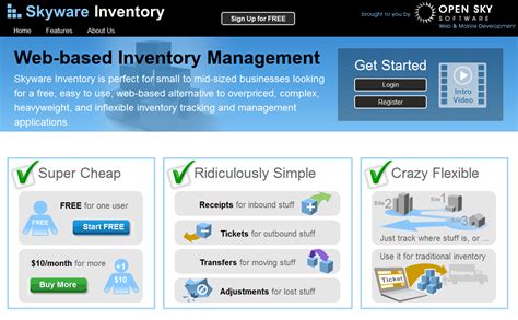 Maybe you would like to learn more about one of these? Top Free & Open Source Inventory Management Software