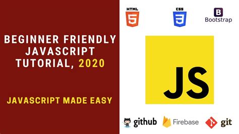 There are no frameworks and each completed project includes the description, my summary, and the source files to download. Complete JavaScript Tutorial For Beginners - YouTube
