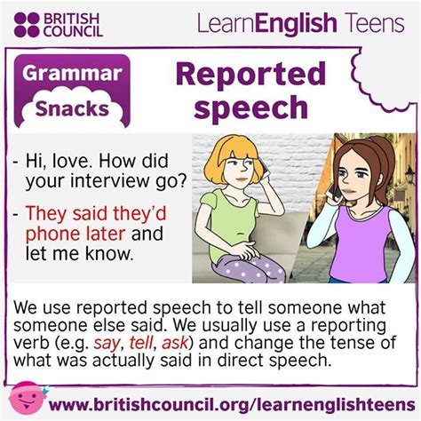 Grammar Snacks Learnenglish Teens British Council Reported