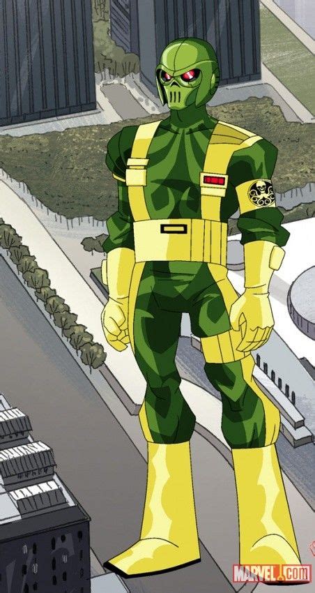 Final Color Art For Hydra Soldier From The Avengers Earths Mightiest