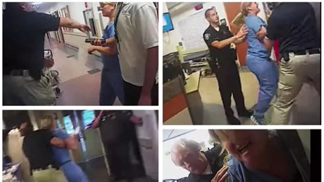Utah Officer Put On Leave After Handcuffing Roughing Up Nurse For