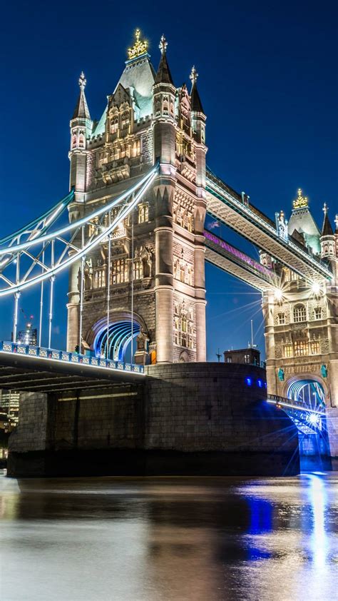 Download Tower Bridge London Night Photography 4k Ultra Hd Mobile