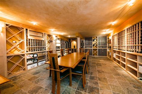 A Custom Wine Cellar Built In Princeton New Jersey By The Joseph And Curtis Custom Wine Cellar