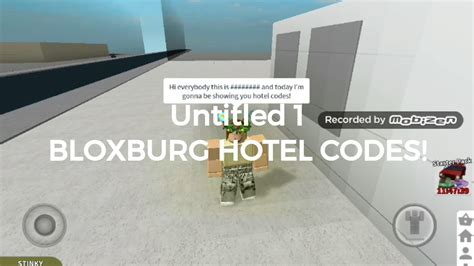 Bloxburg Hotel Menu Modern Hotel Payments Menu Decal Hotel Codes Room