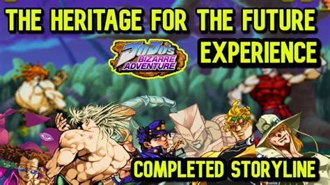 Jojos Bizarre Adventure Heritage For The Future Experience