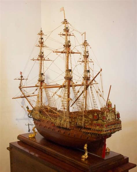 Ship Model Sovereign Of The Seas A 17th Century Warship Of The