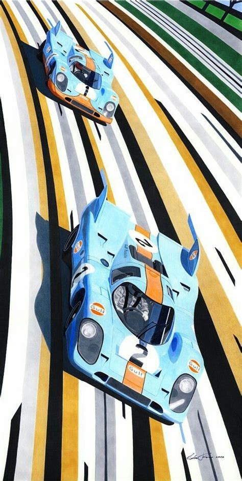 Pin By Beth Green On Porsche Awesomeness Car Illustration Motorsport