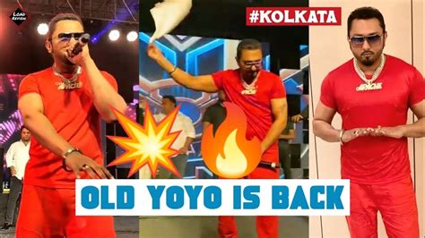 Yo Yo Honey Singh Live Kolkata Show 2022 Honey Singh Back In Old Look 💥🔥 Youtube