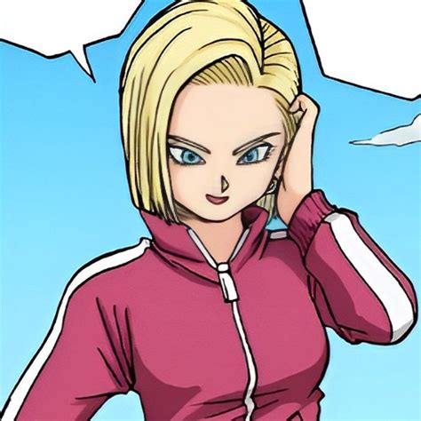 dbz dragon ball super dragon ball z android 18 image icon manga otaku anime zelda