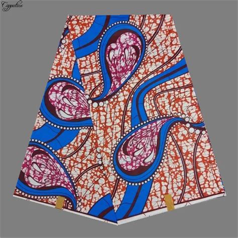 6yards Pc Rwf207 Nice Color Mixed African Real Wax Prints Fabric African Wax Fabric For