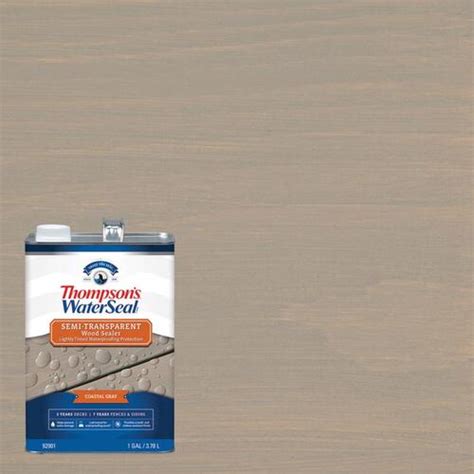 Thompsons Waterseal Th092901 16 Waterproofing Wood Stain And Sealer