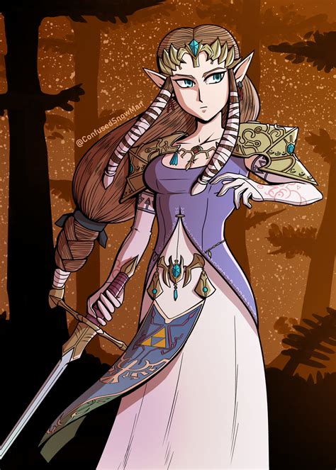Artstation Princess Zelda Twilight Princess