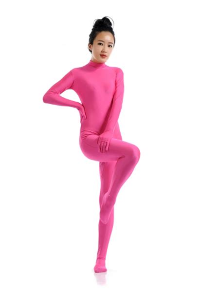 Pink Tight Fullbody Lycra Spandex Zentai Suits [y14022601] 25 00