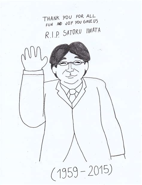 thank you and good bye satoru iwata by ginzo25 on deviantart