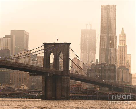 Vintage Brooklyn Bridge Photograph By Darwin Lopez Fine Art America