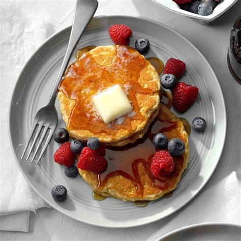 Hearty Multigrain Pancakes Recipe How To Make It Taste Of Home