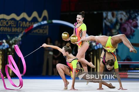 Russia Rhythmic Gymnastics Championship Group All Around Sputnik Mediabank